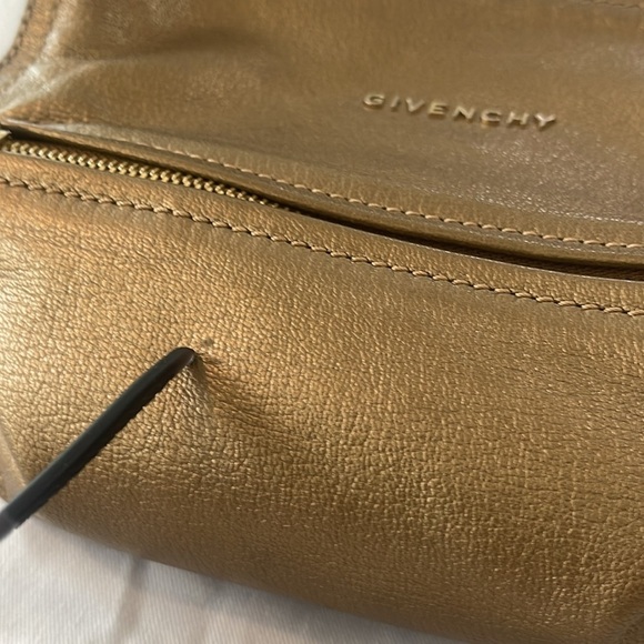 Givenchy Pandora Mini crossbody bag golden brown - Picture 10 of 17